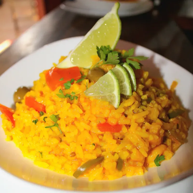 Arroz con Camarrones