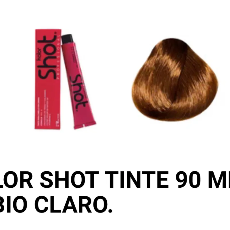 Tinte Shot #8 Rubio claro