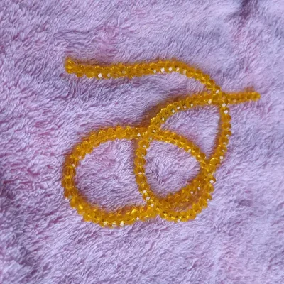 Swaroski sueltos 4 mm amarillo oscuro transparente