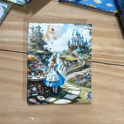 Agenda mini de Alicia en el país de las maravillas