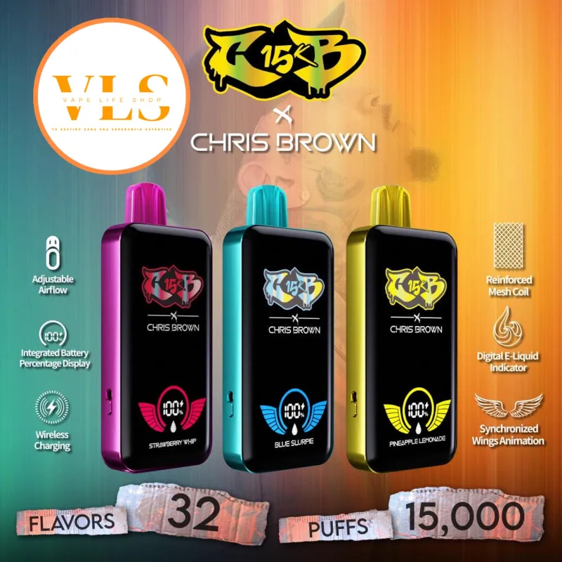Chris Brown 15000 puffs