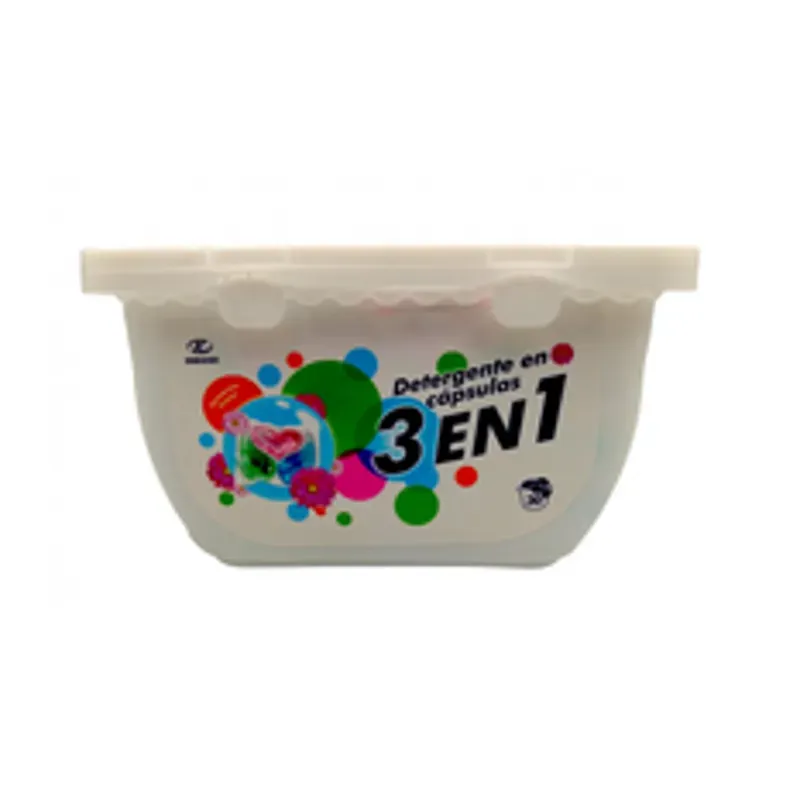 Detergente en Cápsulas 3 en 1