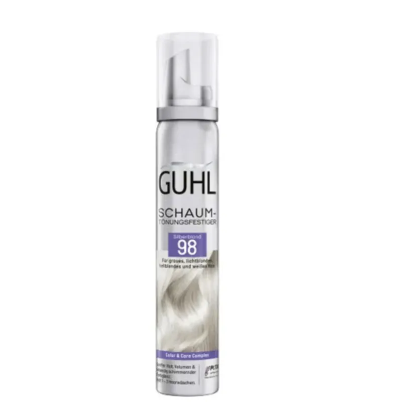 Mousse  Guhl  Color Rubio Plata 98, 100 ml 1 pz