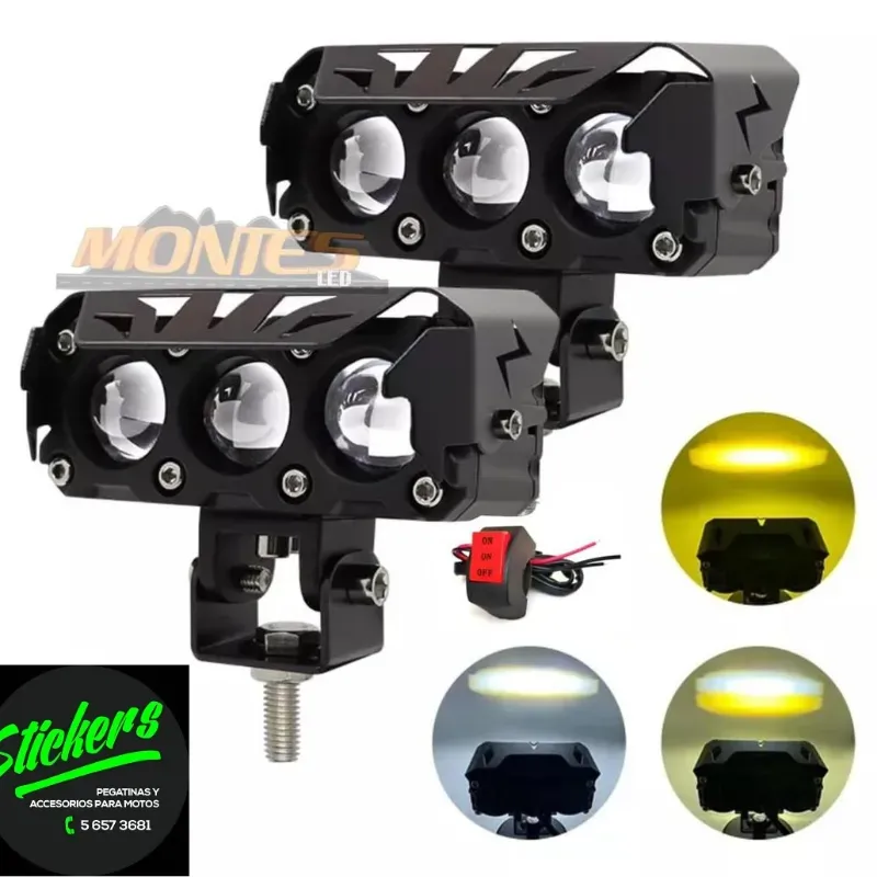 Neblinero barra 3 lupa