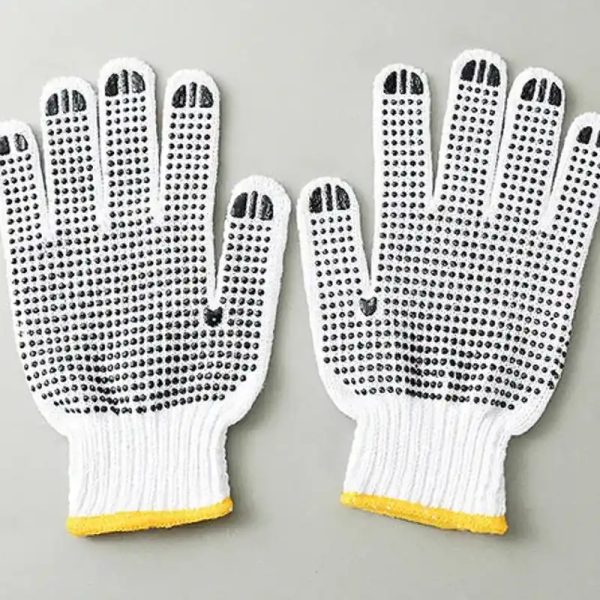 Guantes de protección blancos