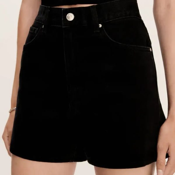 Short vaquero tiro alto