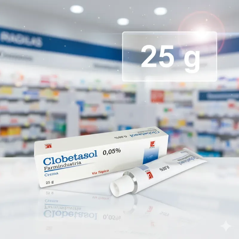 CLOBETAZOL POMADA (0,5% ,25g) (MES 4,6-2026)