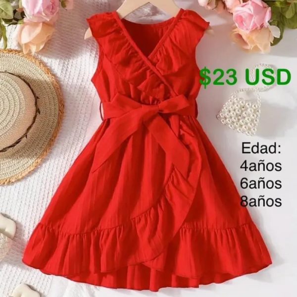 Vestido, rojo