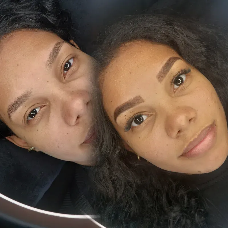 Laminado de cejas + tinte henna