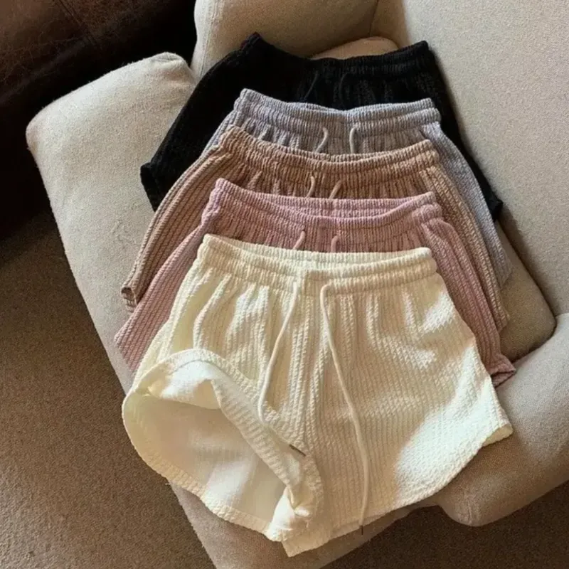 Shorts cortos tela