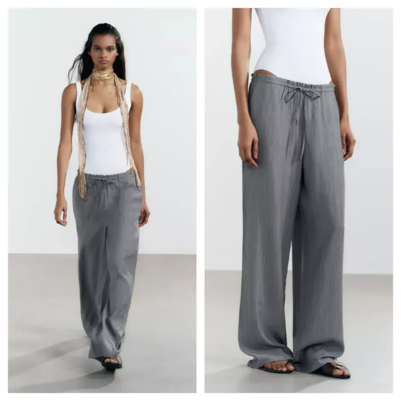 Pantalón Zara gris