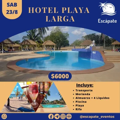 Pasadía Hotel Playa Larga