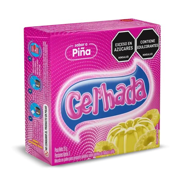 Gelatina sabor Piña 