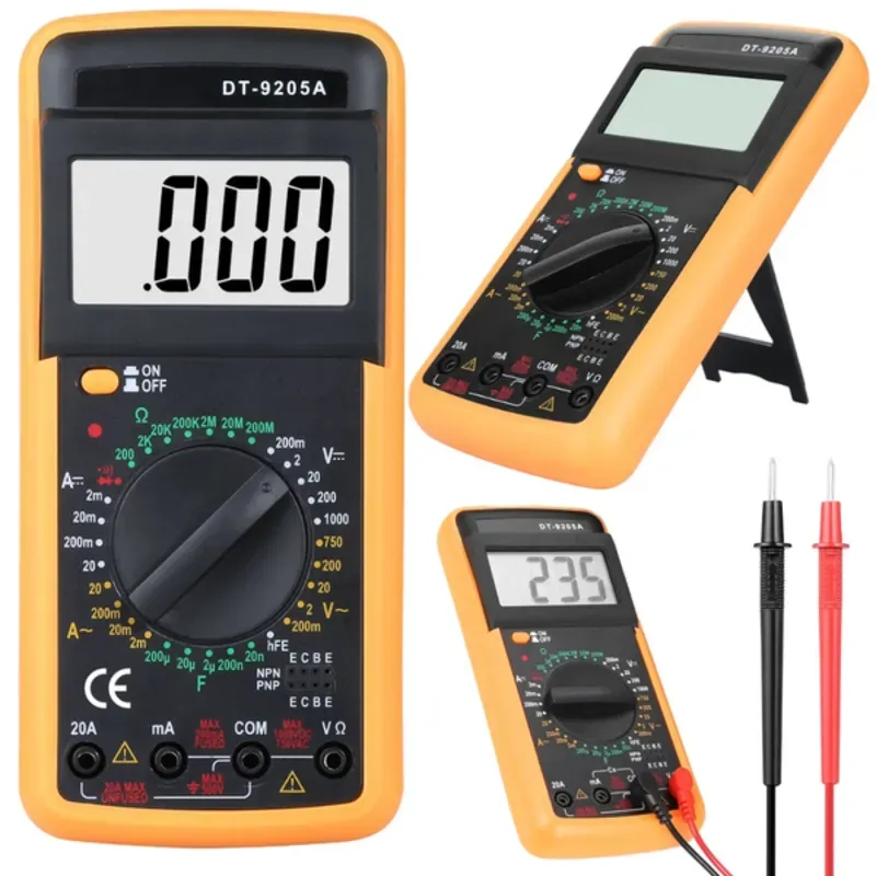 Multímetro digital con batería AAA