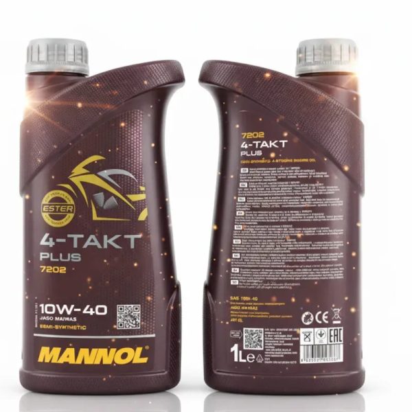 Aceite 10w40 Moto 4T Semi-Sintetic 1L