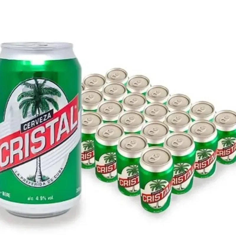 Cerveza Cristal – Pack 24 latas (330ml)