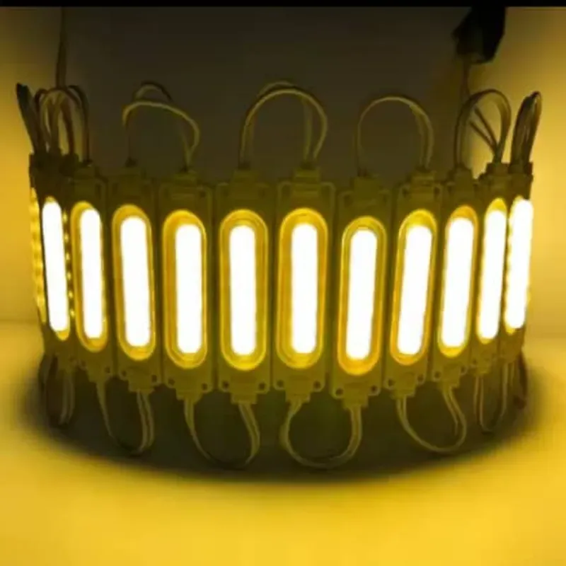 Capsula led COB color amarillo