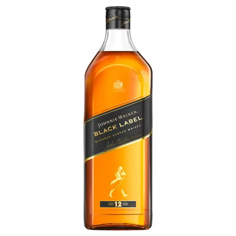 WHISKEY Johnnie Walker ETIQUETA NEGRA 12 AÑOS 3 Ltr