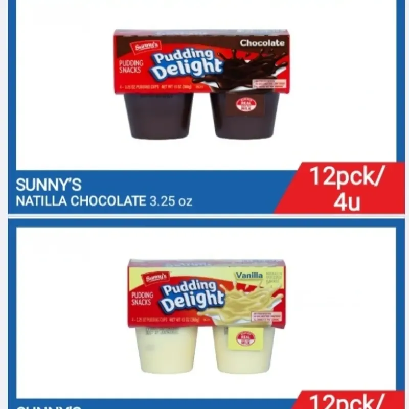 Vasitos ee Natilla Por Cantidad