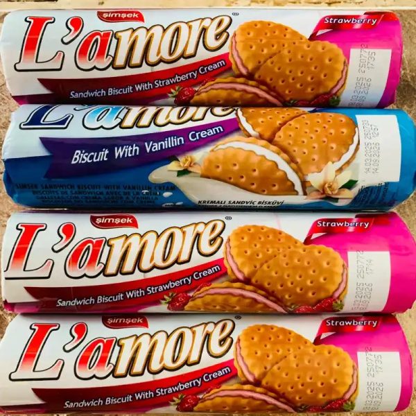 Galletas dulces rellenas bien grandes