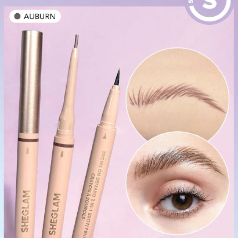 Lápiz y plumón para cejas