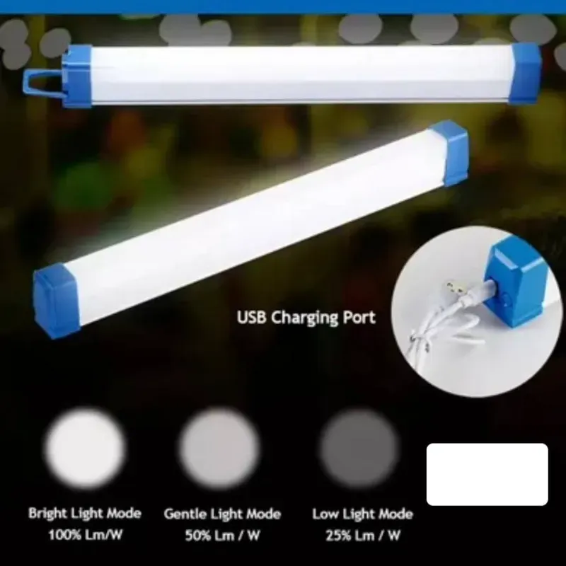 Tubo de LED recargable.