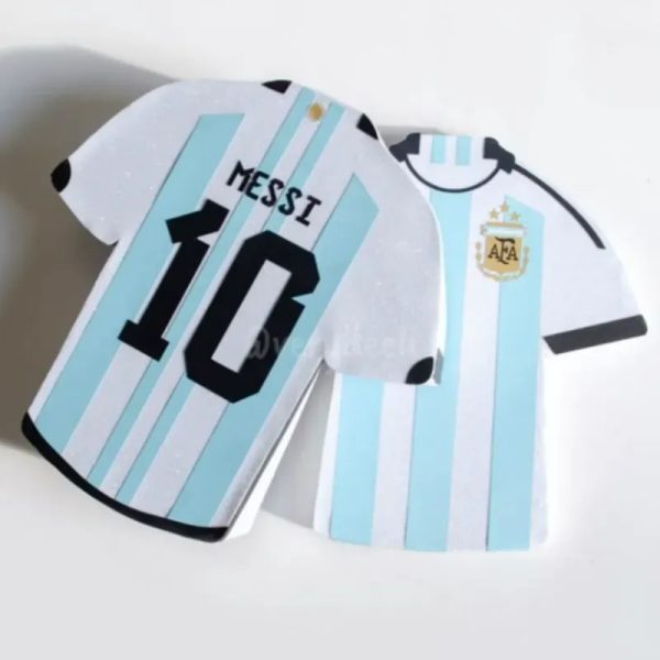 Caja playera de futbol