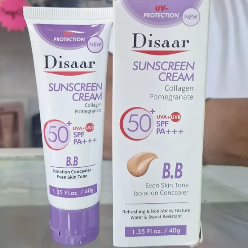 Protector solar disaar con color  40gr
