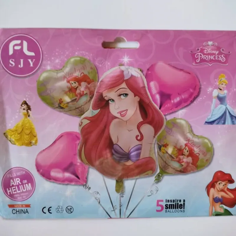 Set de globos de 5 piezas temáticos y de fiesta