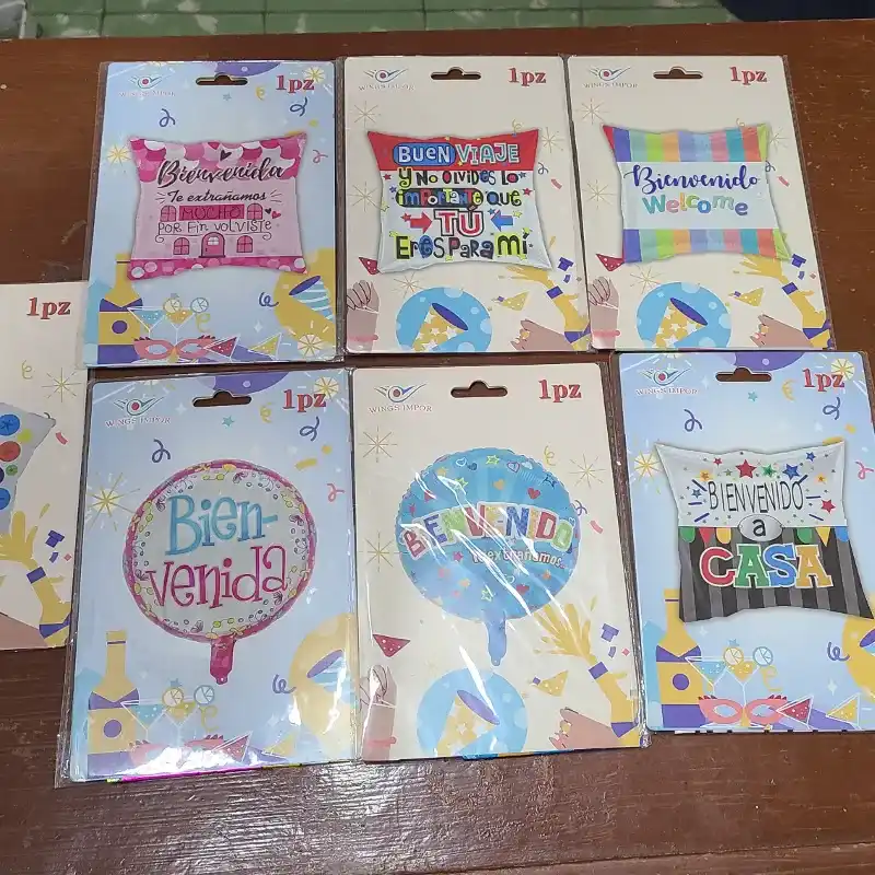 Globos bienvenida