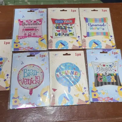 Globos bienvenida
