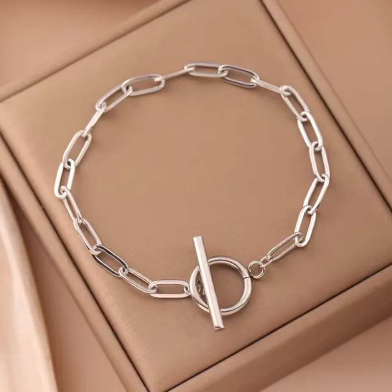 Pulsera cierre T artesanal