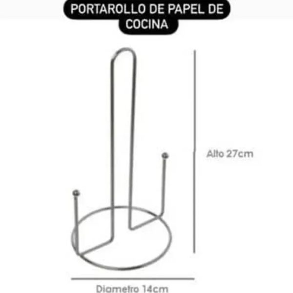 Porta rollo de papel de cocina