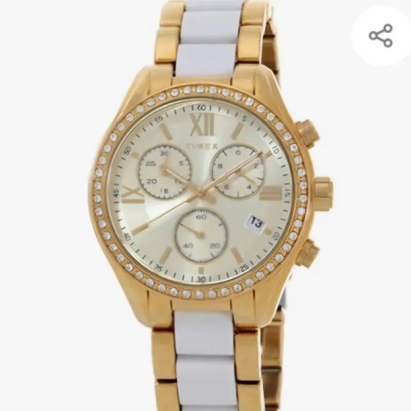 Timex reloj cronógrafo para damas