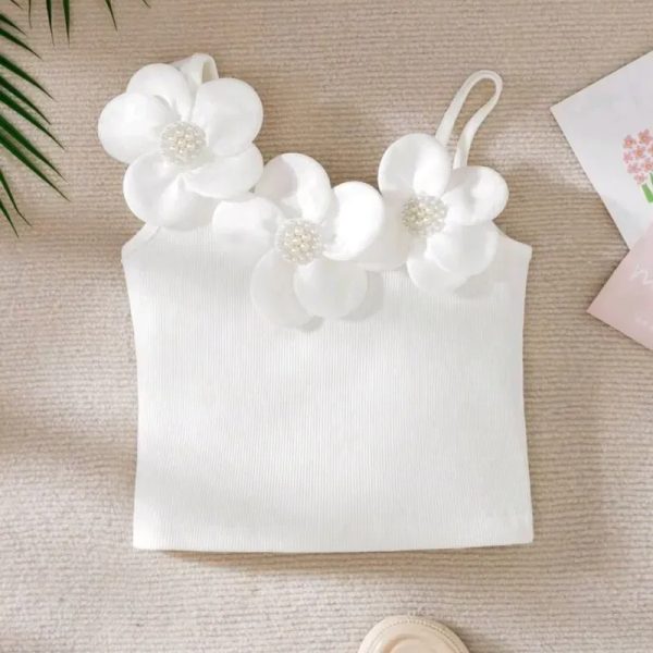 Blusa blanca d niña