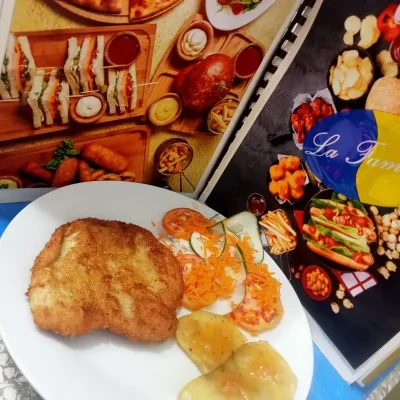 Bistec de Pechuga Empanado