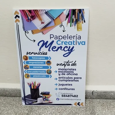 Impresión sobre PVC