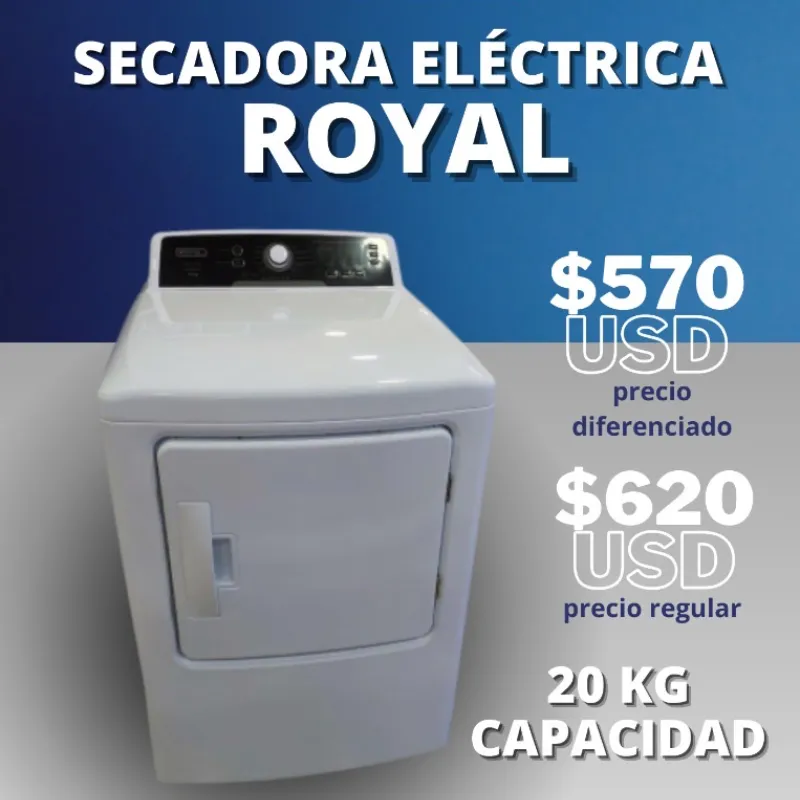 SECADORA ELÉCTRICA ROYAL