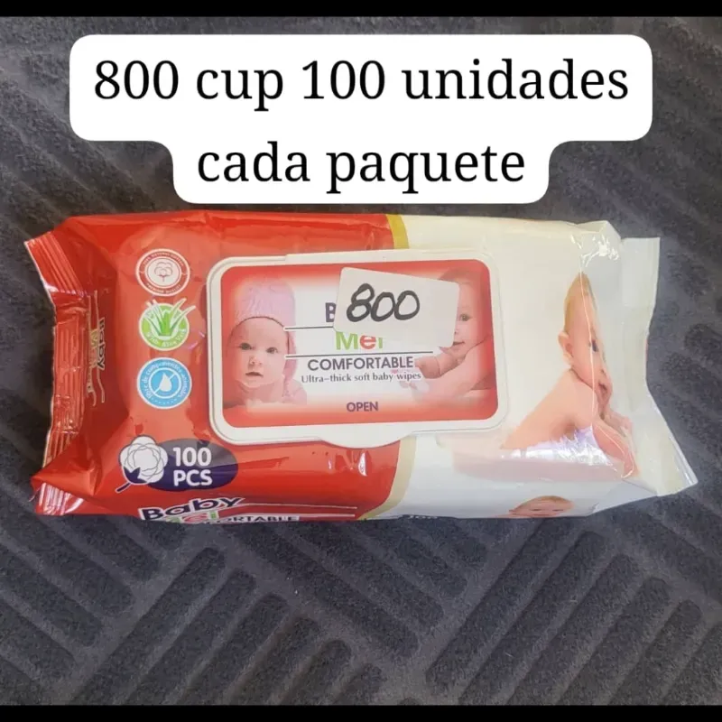 Toallas húmedas 100 piezas
