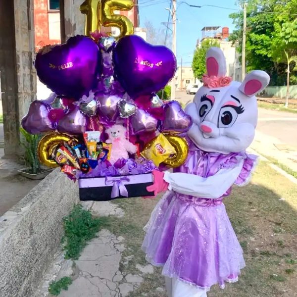  Cesta Quinceañera Deluxe