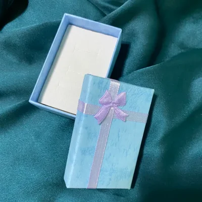 Caja para Anillo Doble y Aretes