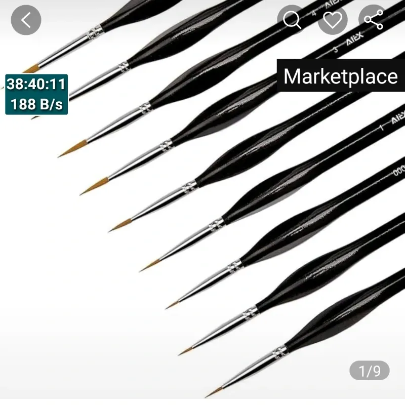 Pinceles de detalles