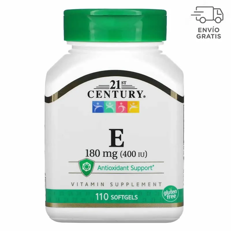 21st Century, Vitamina E 180 mg (400 IU)