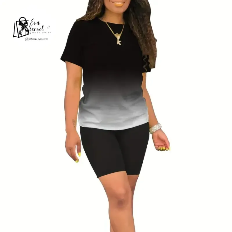 Conjunto de short talla M