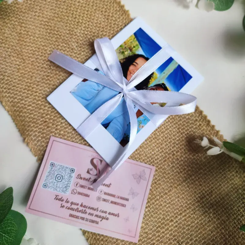 Paquete de 10 polaroid pequeñas