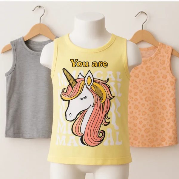 Conjunto de camisetas para niñas 7