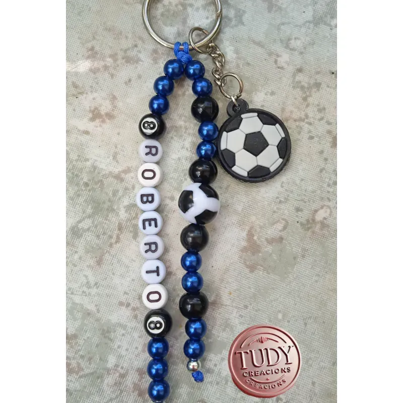 Llavero pelota de futboll