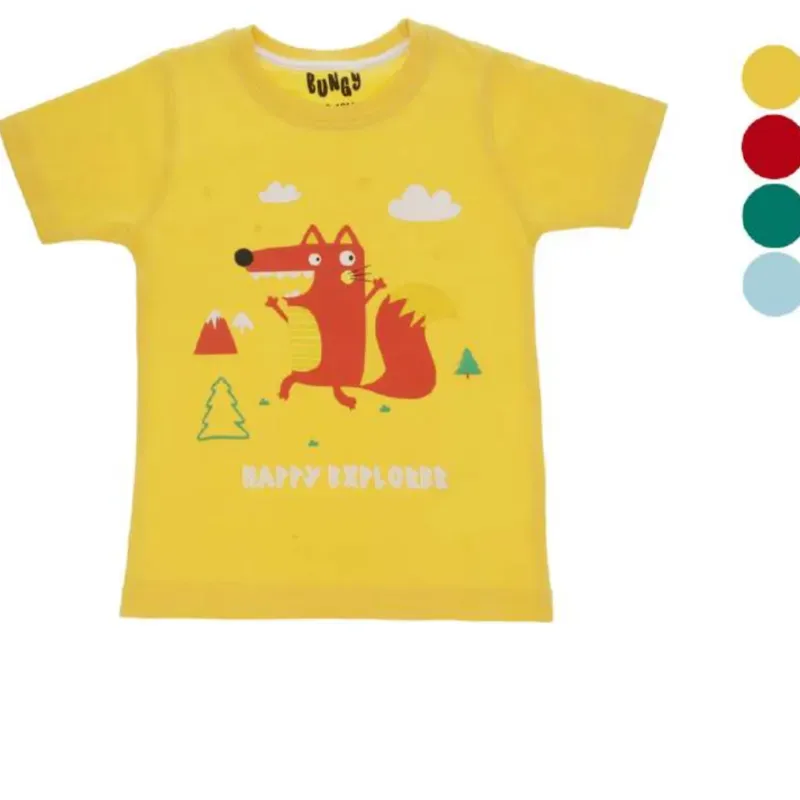 Camiseta Infantil Temática Zorro Explorador