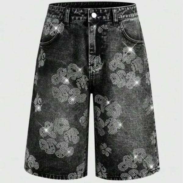 Shorts Mezclilla de brillo