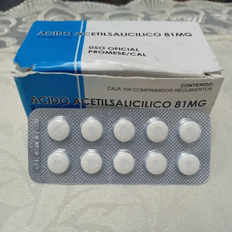  Aspirina (10 tab de 81 mg)